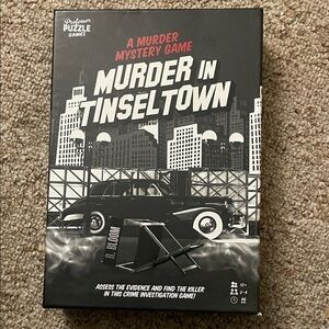 Professor Puzzle Murder in Tinseltown Game